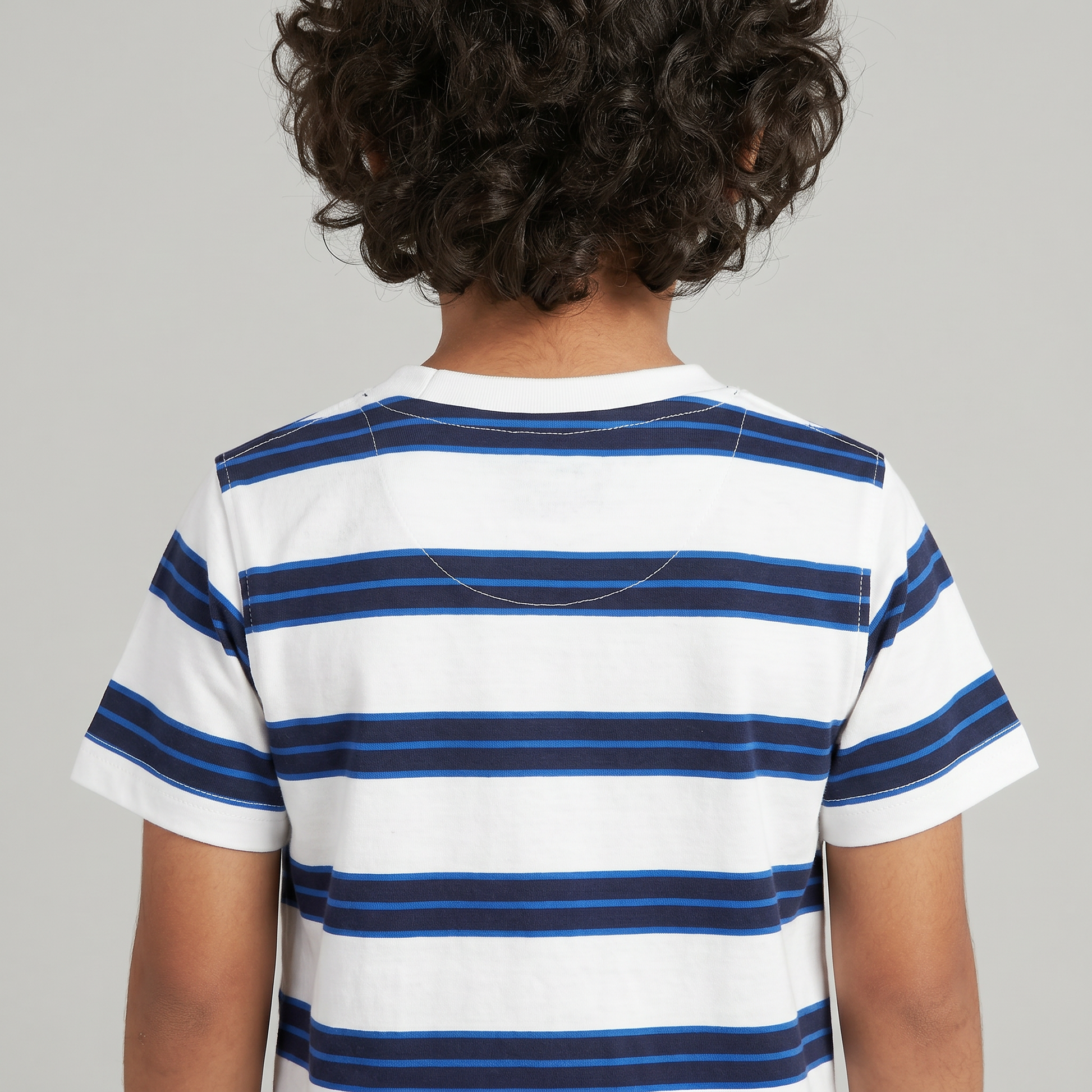 Boys Crew Neck Graphitee