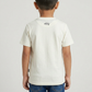 Boys Cotton Crew Neck Graphitee