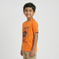 Boys Cotton Crew Neck Graphitee