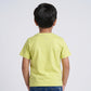 Boys Cotton Crew Neck Graphitee