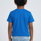 Boys Cotton Crew Neck Graphitee
