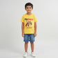Boys Cotton Crew Neck Graphitee