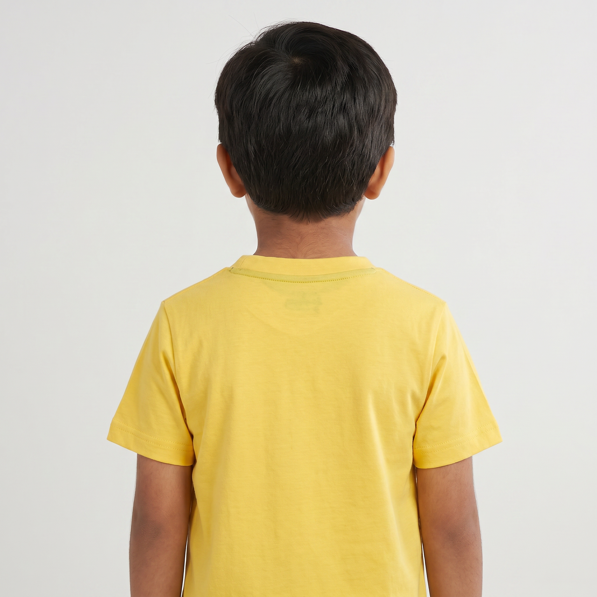Boys Cotton Crew Neck Graphitee