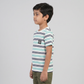 Boys Cotton Crew Neck Graphitee