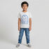 Boys Cotton Crew Neck Graphitee