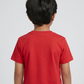 Boys Cotton Crew Neck Graphitee
