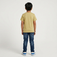 Boys Cotton Crew Neck Graphitee