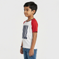 Boys Cotton Crew Neck Graphitee
