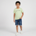 Boys Cotton Crew Neck Graphitee