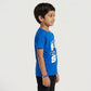 Boys Cotton Crew Neck Graphitee
