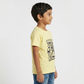 Boys Cotton Crew Neck Graphitee