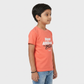 Boys Cotton Crew Neck Graphitee