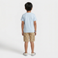 Boys Cotton Crew Neck Graphitee