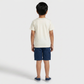 Boys Cotton Crew Neck Graphitee