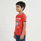 Boys Cotton Crew Neck Graphitee