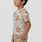Boys Cotton Crew Neck Graphitee
