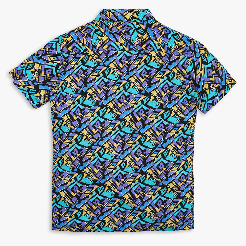 Boys Regular Fit Printed Shirt