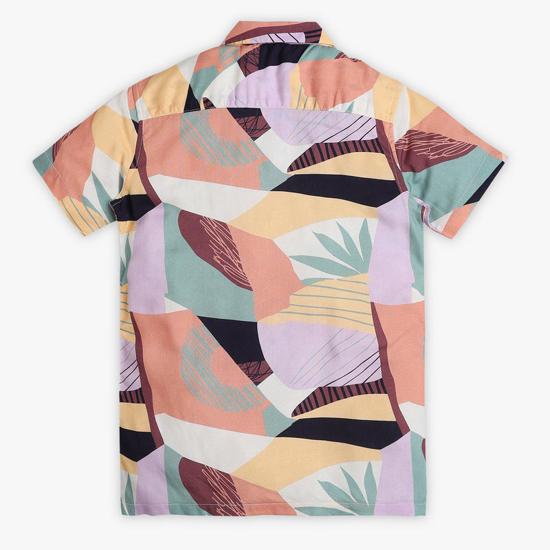 Boys Regular Fit Printed Shirt