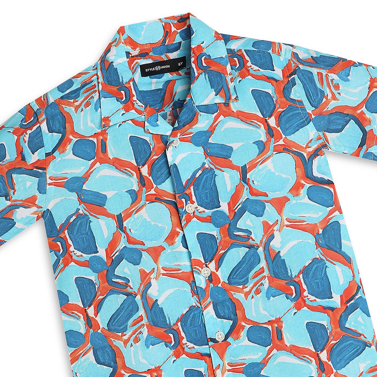 Boys Printed Retreat Shirt