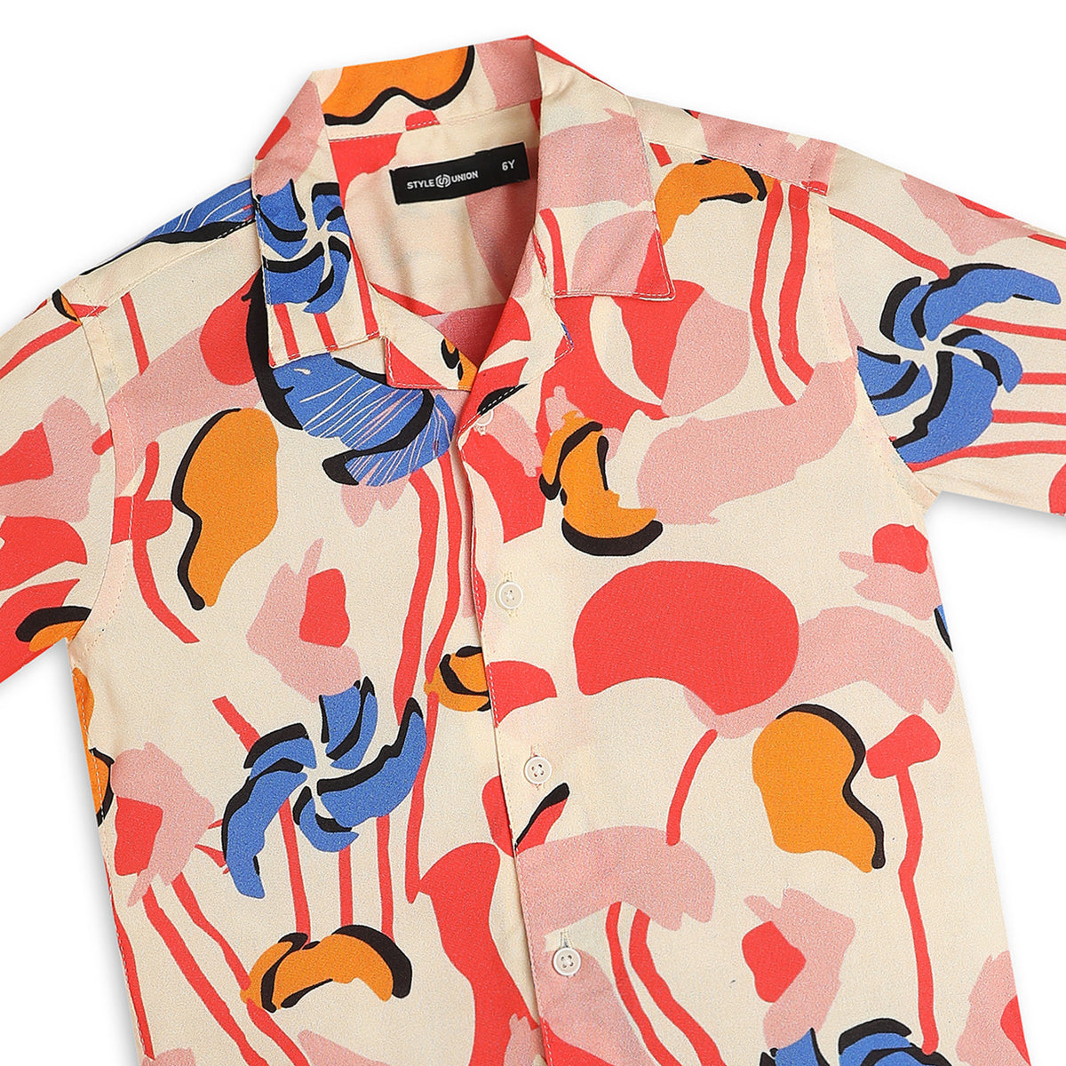 Boys Printed Retreat Shirt