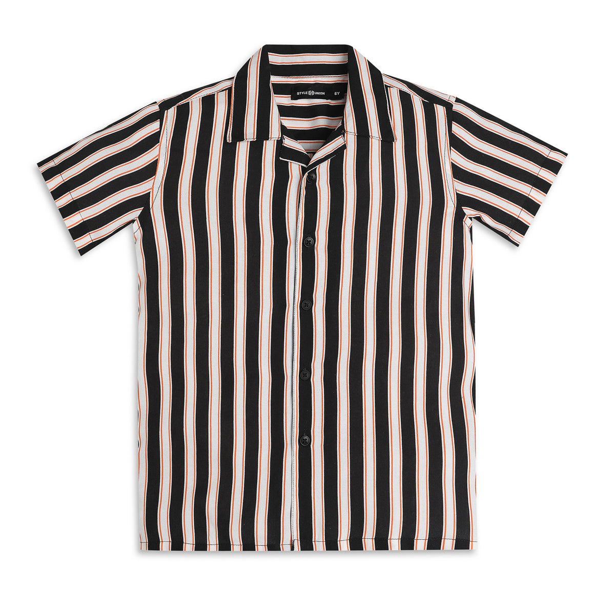 Boys Relaxed Fit Striped Retreat Shirt