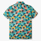 Boys Relaxed Fit Printed Half Sleeve Retreat Shirt