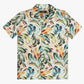 Boys Camp Collar Full Length Printed Shirt