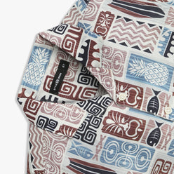 Boys Printed Cuban Half Sleeve Shirt