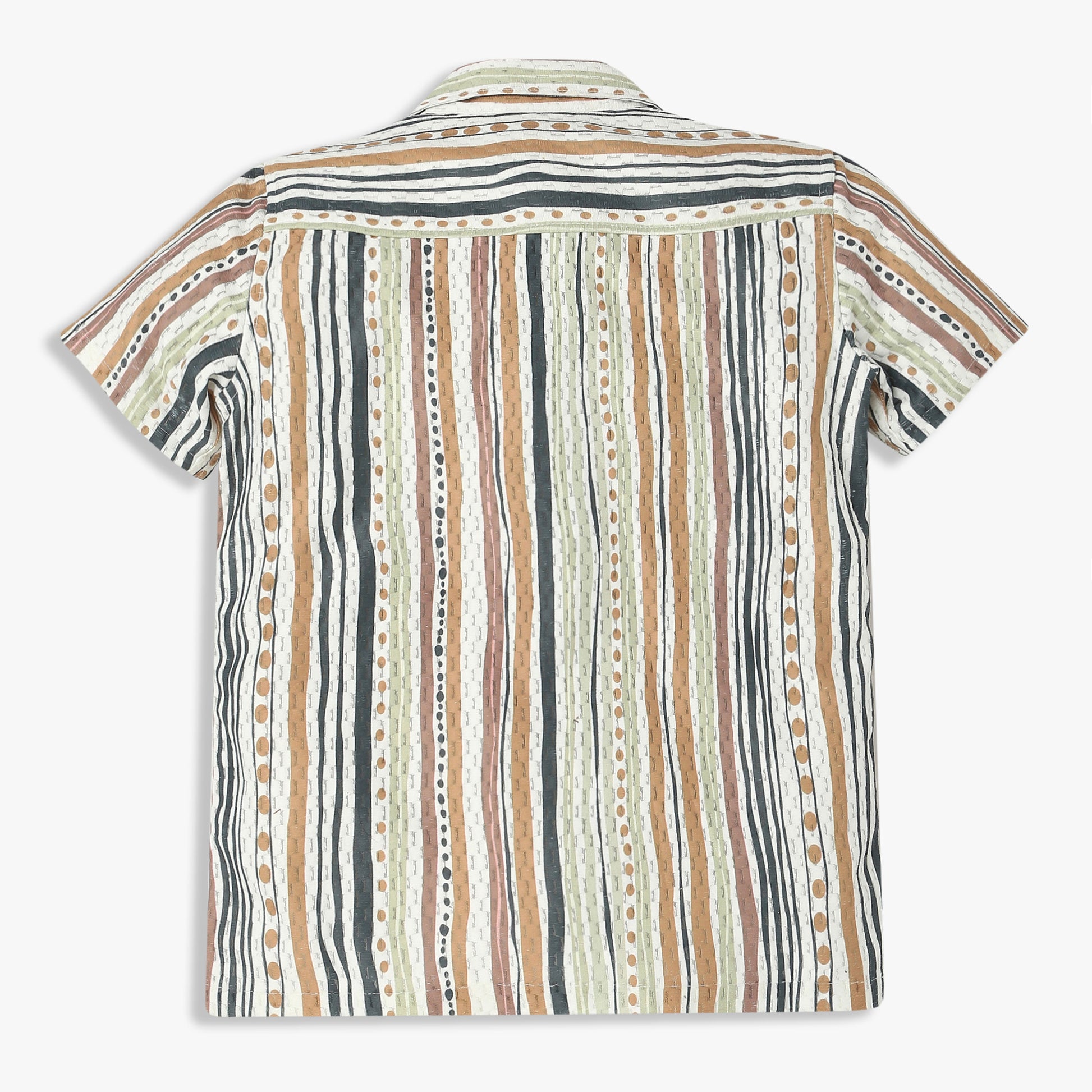 Order Now Boys Print Camp Collar Regular Fit Casual Wear Shirt by Style Union