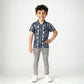 Boys Printed Cuban Shirt