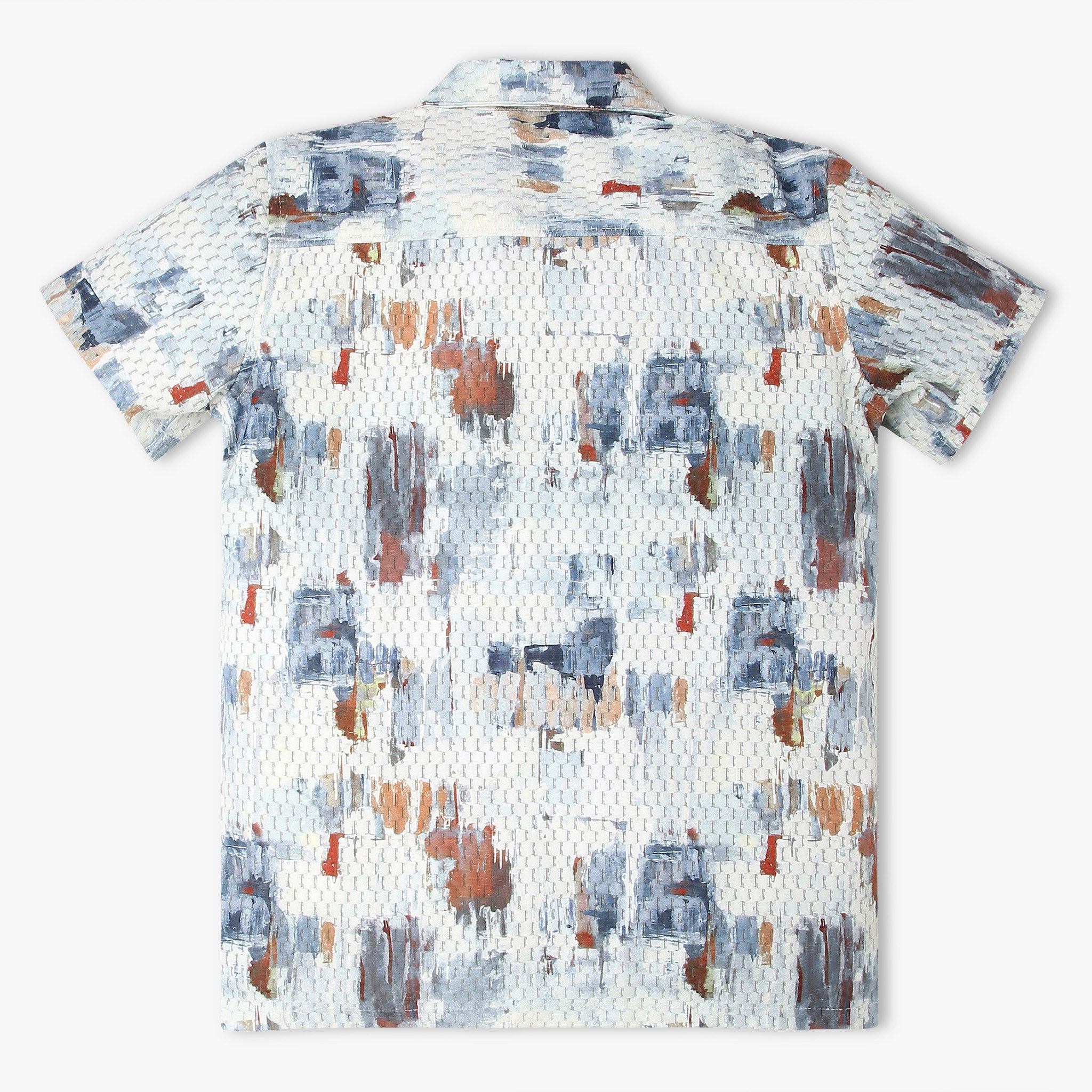 Boys Printed Cuban Shirt
