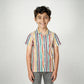 Boys Printed Cuban Shirt