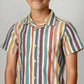 Boys Printed Cuban Shirt
