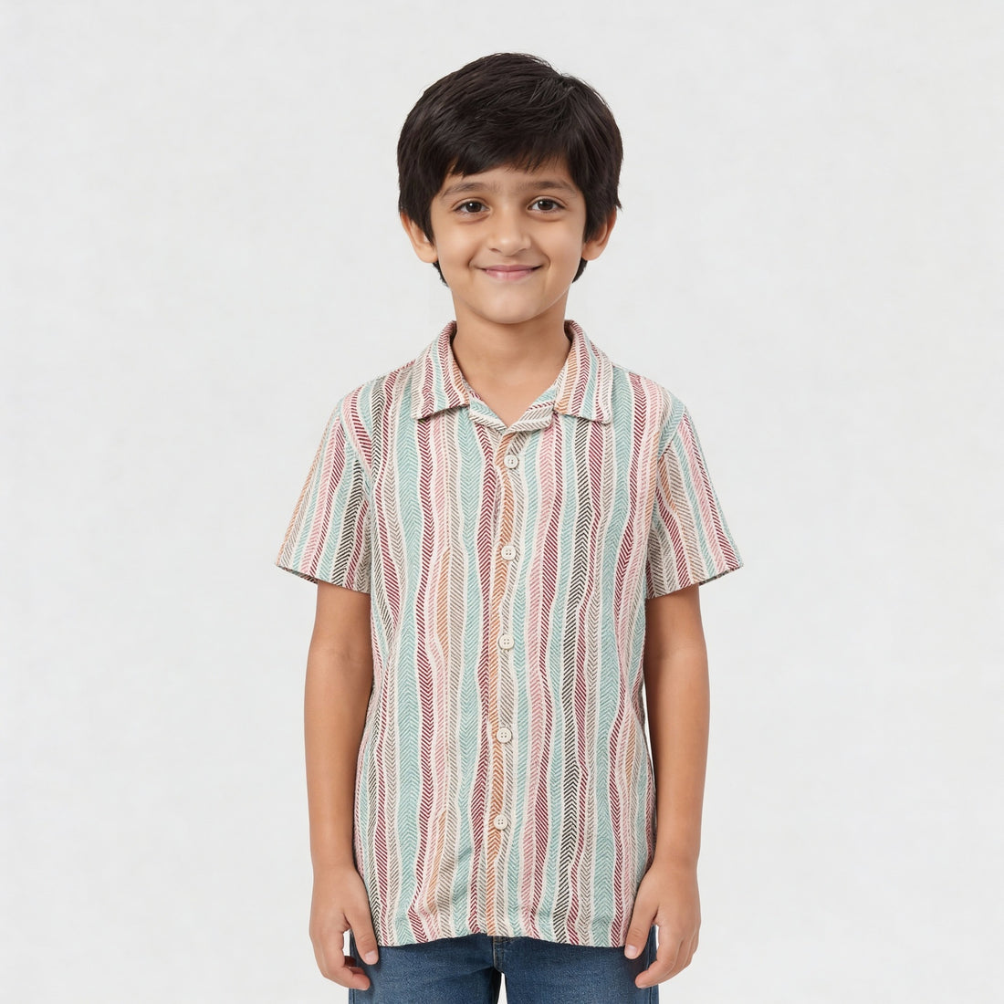 Rayon Printed Half Sleeve Shirt