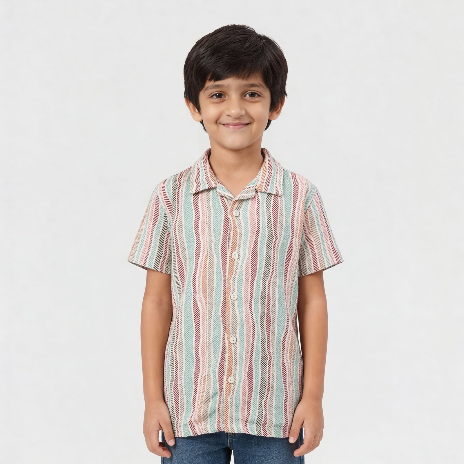 Rayon Printed Half Sleeve Shirt