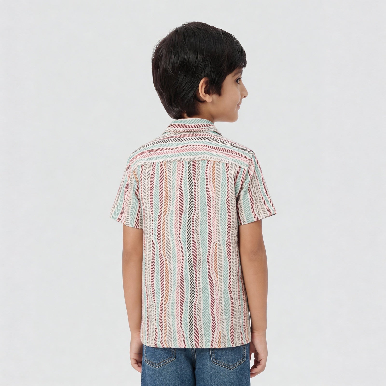 Rayon Printed Half Sleeve Shirt