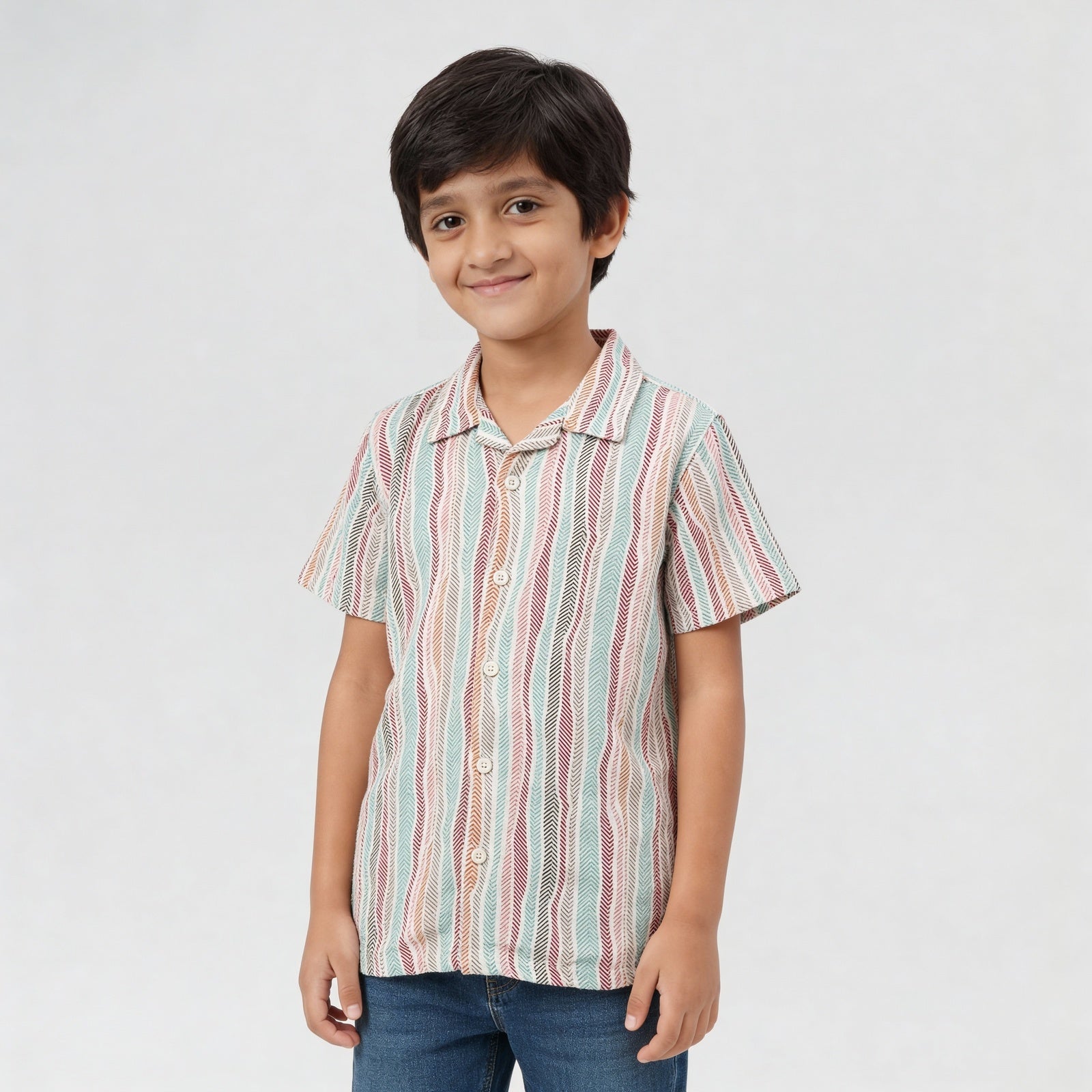 Rayon Printed Half Sleeve Shirt