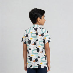 Rayon Printed Half Sleeve Shirt