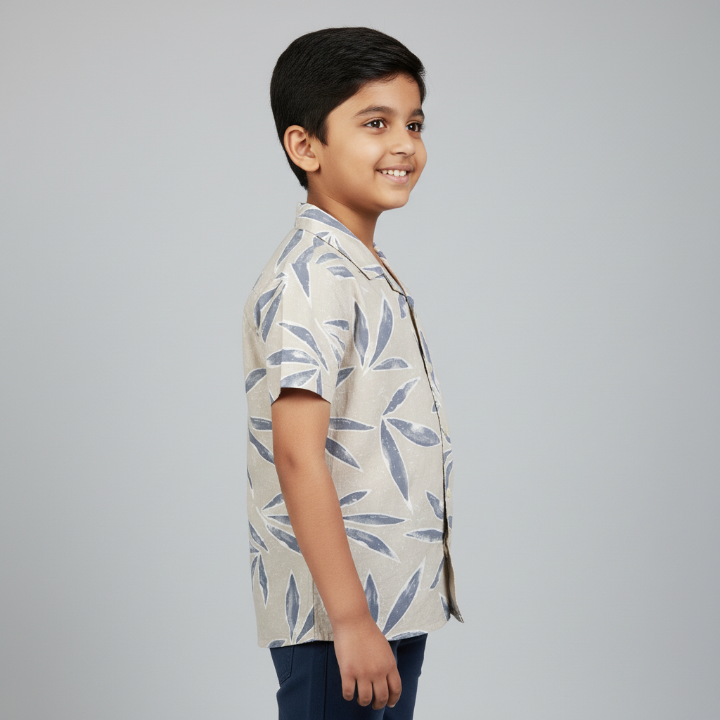 Boys Printed Retreat Shirt
