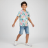 Boys Printed Retreat Shirt