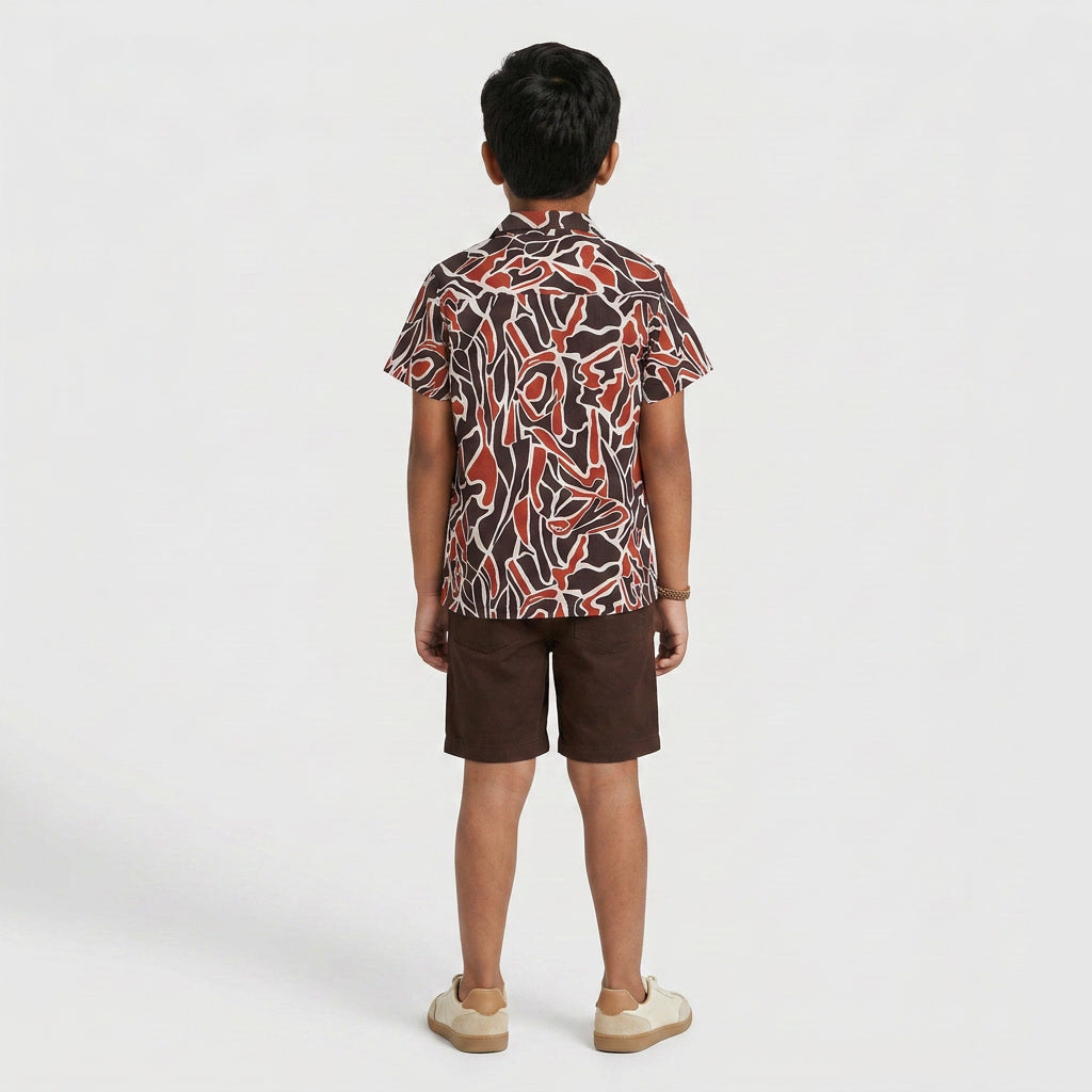 Boys Printed Shirt