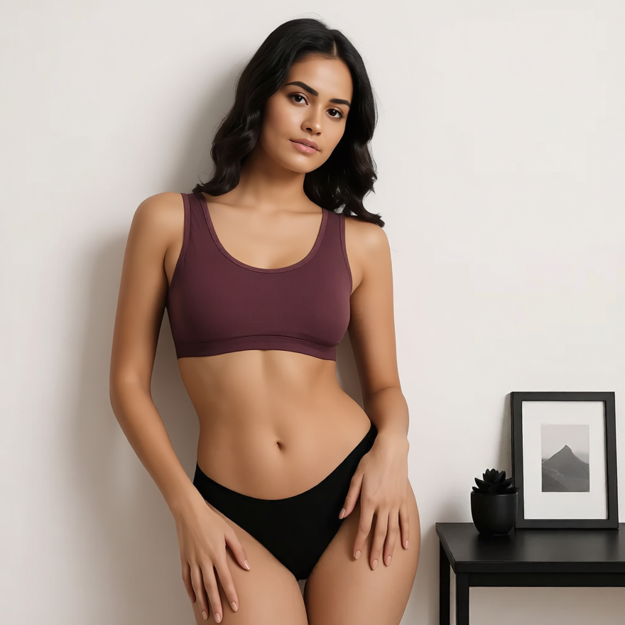 Full Coverage Beginner Slip-On Bra
