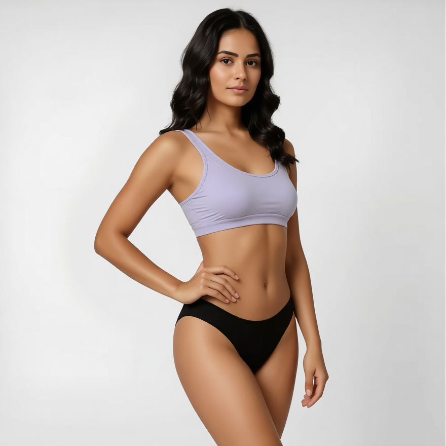 Full Coverage Racer Back Beginner Bra