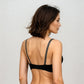 Full Coverage Padded With Shiny Strap Bra