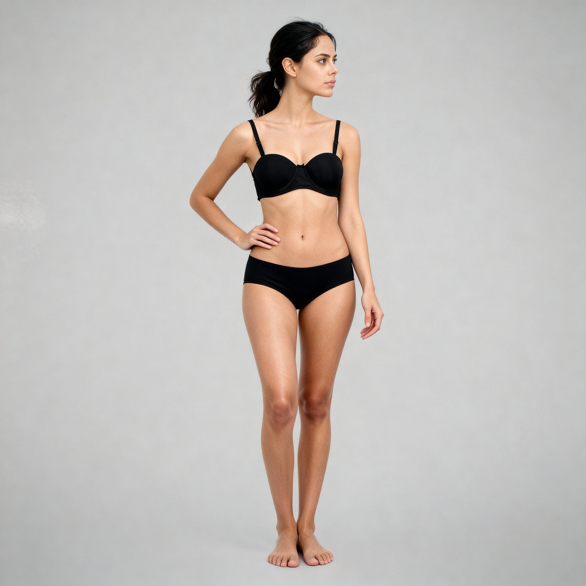 Padded Underwired Bra with Adjustable Straps