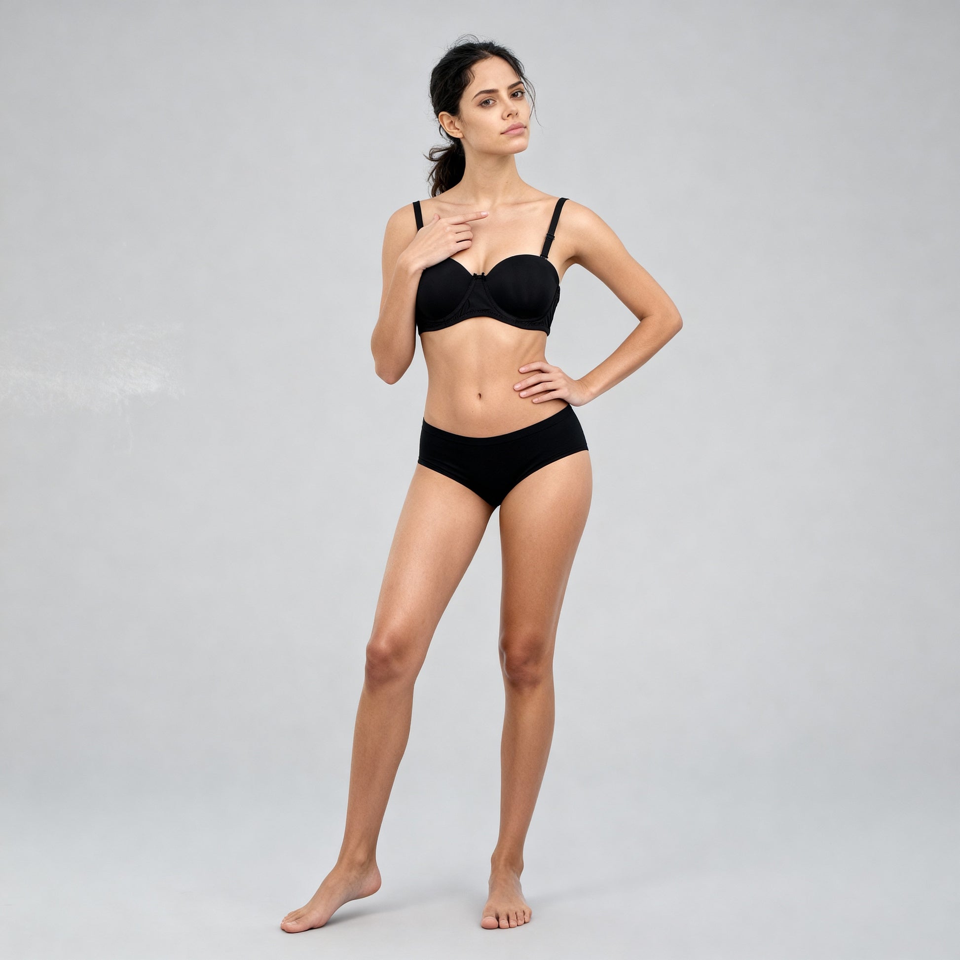 Padded Underwired Bra with Adjustable Straps