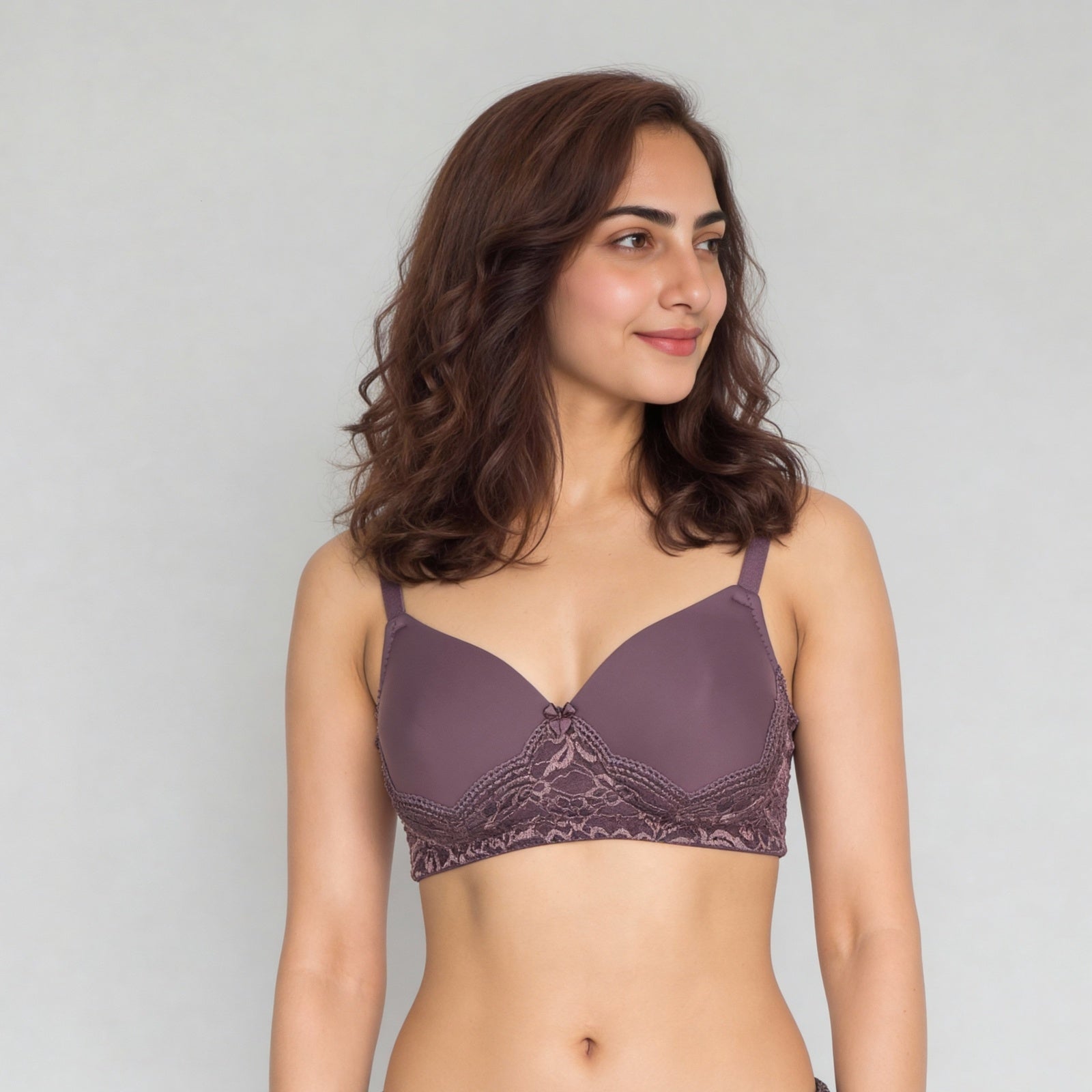 Nylon Plain  Bra