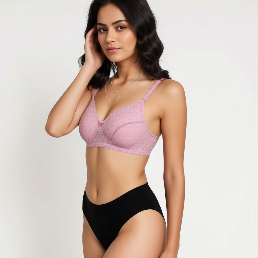 Full Coverage Plain Strapless Bra