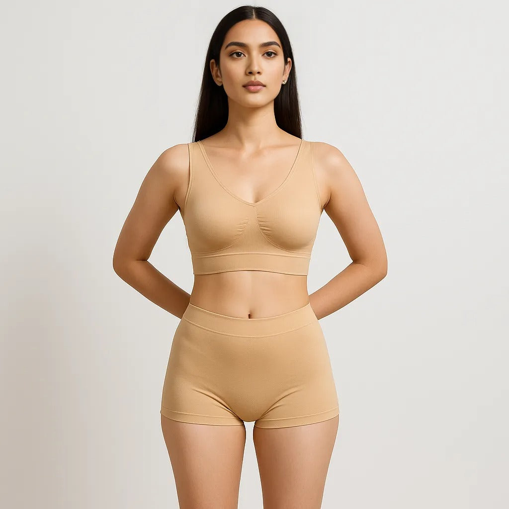 Buy - Seamless Rouched Front Bra - Style Union