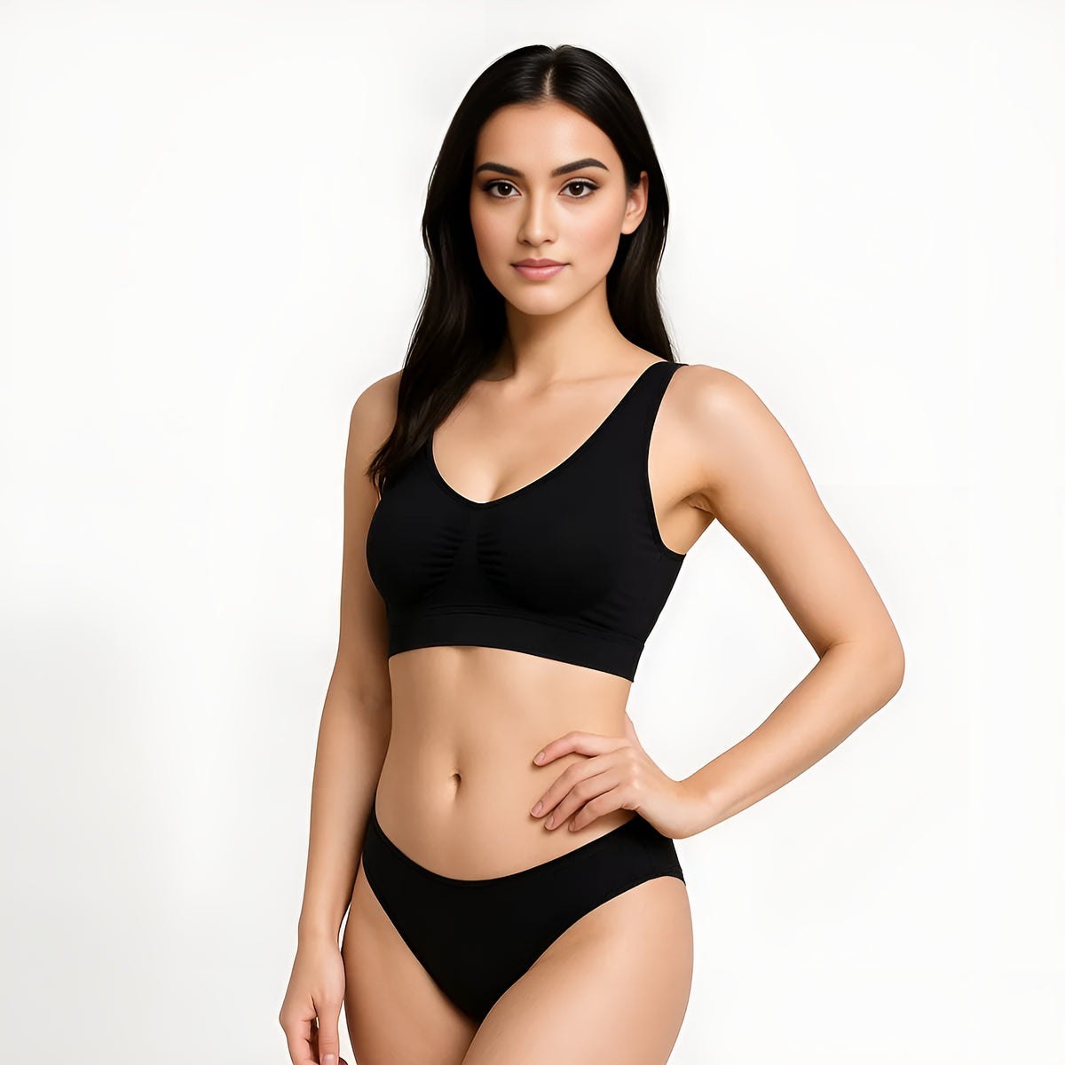 Buy - Seamless Rouched Front Bra - Style Union